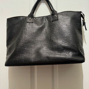 Blair Ritchey Hugh bag in Black Gator